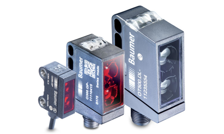 Baumer O200, O330 és OT500 optikai érzékelők